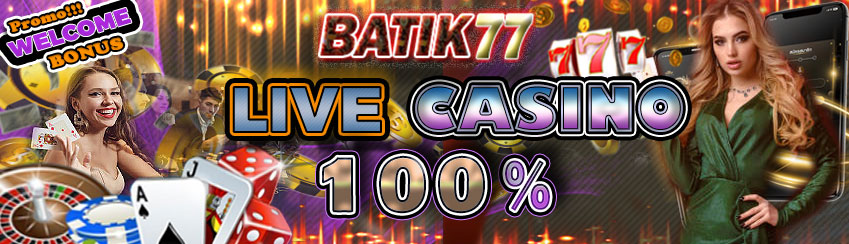 PROMO LIVE CASINO 100%