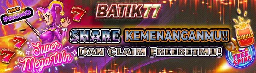 PROMO FREEBET SHARE KEMENANGAN !!!